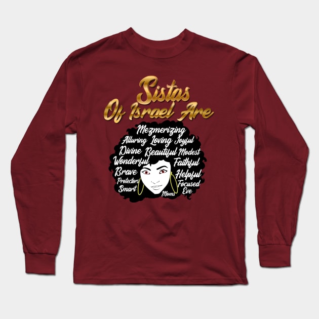 Sistas of Israel | African American Women| Sons of Thunder Long Sleeve T-Shirt by Sons of thunder